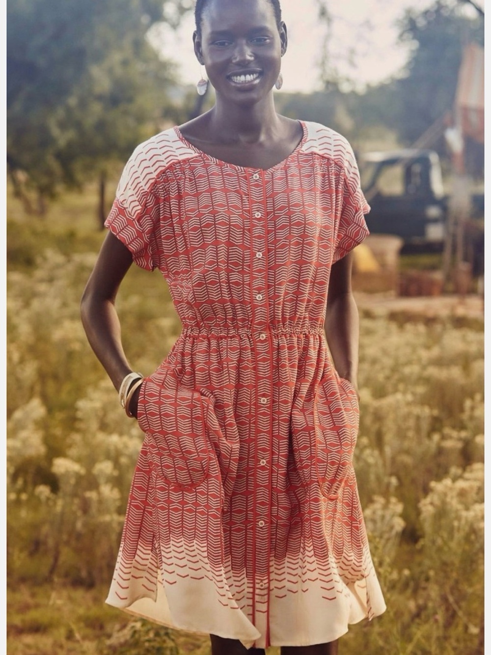 Anthropologie Veronia Shirtdress by Maeve Size small